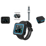 Shearwater Peregrine Dive Computer + EVA Travel Case + Screen Protectors + Silicone Case + Strap Kit Package — includes Shea…