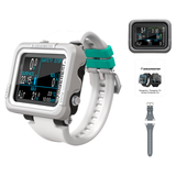 Shearwater Peregrine Dive Computer + Screen Protectors + Silicone Case + Strap Kit Package — Adventures Light