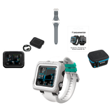 Shearwater Peregrine Dive Computer + EVA Travel Case + Screen Protectors + Silicone Case + Strap Kit + Charger Package — Adv…