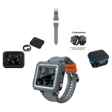 Shearwater Peregrine Dive Computer + EVA Travel Case + Screen Protectors + Silicone Case + Strap Kit + Charger Package — Adv…