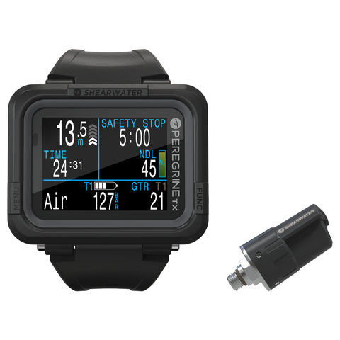 Shearwater Peregrine TX Dive Computer + Swift Transmitter Package
