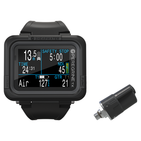 Shearwater Peregrine TX Dive Computer + Swift Transmitter Package