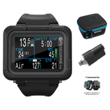 Shearwater Peregrine TX Dive Computer + Swift Transmitter + EVA Travel Case + Screen Protectors Package — includes Shearwate…