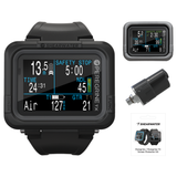 Shearwater Peregrine TX Dive Computer + Swift Transmitter + Screen Protectors + Silicone Case Package — includes Shearwater…