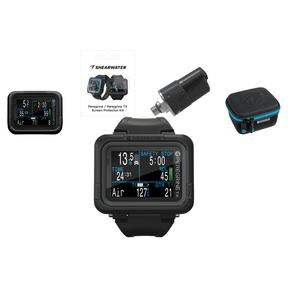 Shearwater Peregrine TX Dive Computer + Swift Transmitter + EVA Travel Case + Screen Protectors + Silicone Case Package