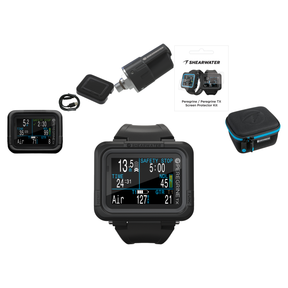 Shearwater Peregrine TX Dive Computer + Swift Transmitter + EVA Travel Case + Screen Protectors + Silicone Case + Charger Pa…