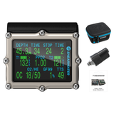 Shearwater Petrel 3 Dive Computer + Swift Transmitter + EVA Travel Case + Screen Protectors Package — includes Shearwater Pe…