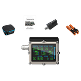 Shearwater Petrel 3 Dive Computer + Swift Transmitter + EVA Travel Case + Screen Protectors + Strap Kit Package — Fischer