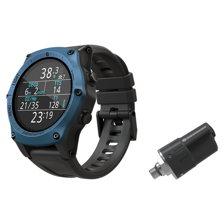 Shearwater Teric Dive Computer + Swift Transmitter Package — Blue