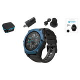 Shearwater Teric Dive Computer + Swift Transmitter + EVA Travel Case + Screen Protectors + Charger Package — Blue