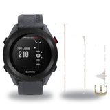 Garmin Approach S12 Golf Smartwatch + Quick Release 20mm Band Package — Granite Blue