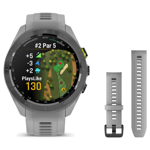 Garmin Approach S70 42mm Golf Smartwatch + 20mm Band Package — includes Garmin Approach S70 Premium Golf Smartwatch with GPS…
