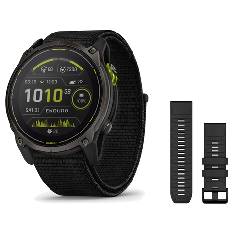 Garmin Enduro 3 Smartwatch + QuickFit 26 Band Package