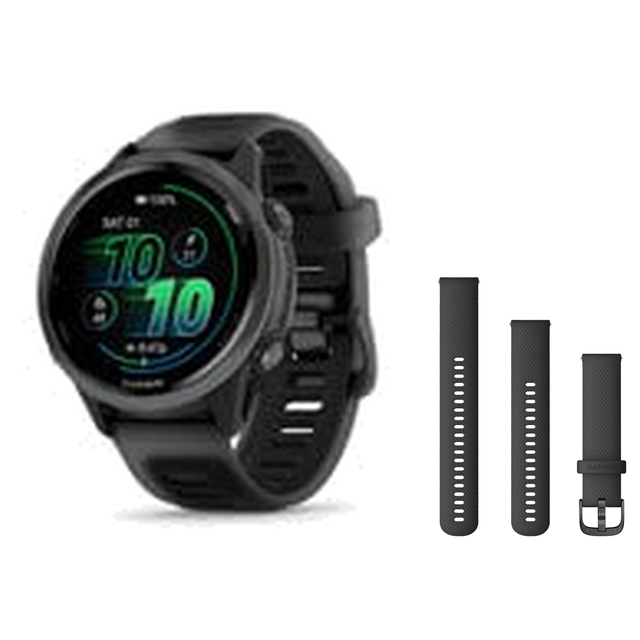 Garmin Forerunner 570 42mm Smartwatch + Quick Release 20mm Band Package — includes Garmin Forerunner 570 GPS Running Smartwa…