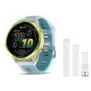 Garmin Forerunner 570 47mm Smartwatch + Quick Release 22mm Band Package — 47mm, Amp Yellow / Translucent Whitestone