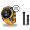 Garmin Instinct 3 45mm Smartwatch + 22mm Band Package — 45 mm, Instinct 3 – Solar, Sunburst
