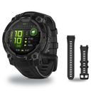 Garmin Instinct 3 45mm Smartwatch + 22mm Band Package — 45 mm, Instinct 3 – AMOLED, Black