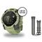 Garmin Instinct 3 50mm Smartwatch + 26mm Band Package — 50 mm, Instinct 3 – AMOLED, Fern Green