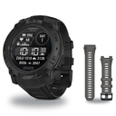 Garmin Instinct 3 50mm Smartwatch + 26mm Band Package — 50 mm, Instinct 3 – Solar, Tactical, Black