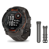 Garmin Instinct 3 50mm Smartwatch + 26mm Band Package — 50 mm, Instinct 3 – Solar, Black/Charcoal