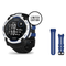 Garmin Instinct 3 50mm Smartwatch + 26mm Band Package — 50 mm, Instinct 3 – Solar, Whitestone