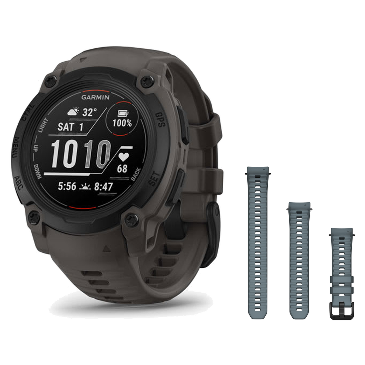 Garmin Instinct E 40mm Smartwatch + 20mm Band Package — includes Garmin Instinct 3 Rugged GPS Smartwatch, Garmin Instinct E…
