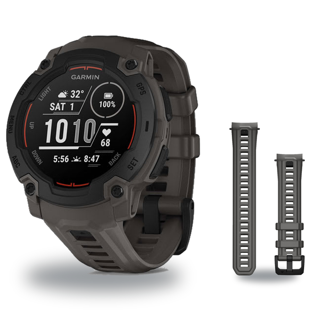 Garmin Instinct E 45mm Smartwatch + 22mm Band Package — includes Garmin Instinct 3 Rugged GPS Smartwatch, Garmin Instinct E…