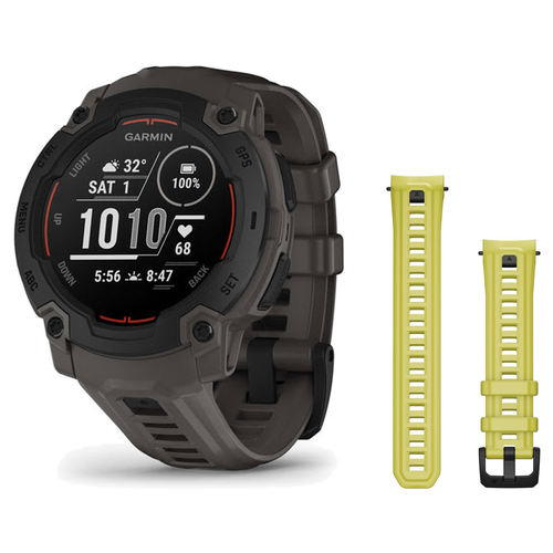 Garmin Instinct E 45mm Smartwatch + 22mm Band Package — includes Garmin Instinct 3 Rugged GPS Smartwatch, Garmin Instinct E…