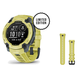 Garmin Instinct E 45mm Smartwatch + 22mm Band Package — 45 mm, Instinct E, Electric Lime