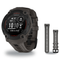 Garmin Instinct E 45mm Smartwatch + 22mm Band Package — 45 mm, Instinct E, Black/Charcoal