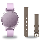 Garmin Lily 2 Classic Smartwatch + 14mm Band Package — Metallic Lilac with Lilac Silicone Band