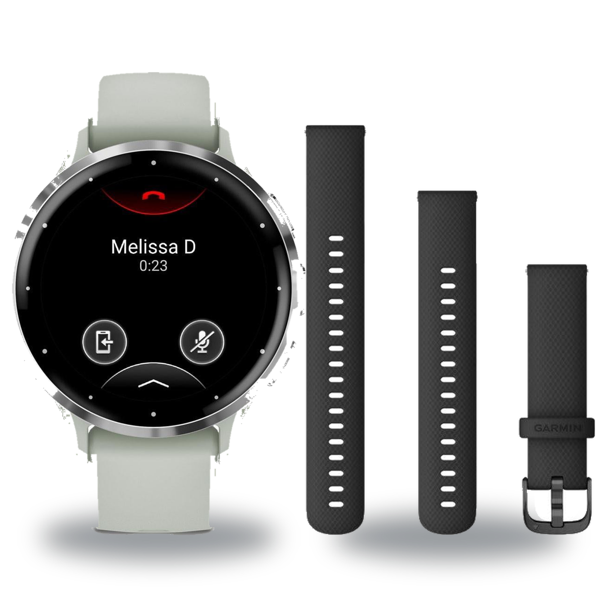 Garmin Venu 3S Smartwatch + Quick Release 18mm Band Package — includes Garmin Venu 3S Compact AMOLED GPS Smartwatch, Garmin…