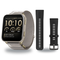 Garmin Venu X1 Smartwatch + Quick Release 24mm Band Package — Soft Gold / French Gray