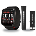 Garmin Venu X1 Smartwatch + Quick Release 24mm Band Package — Black / Slate Titanium