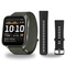 Garmin Venu X1 Smartwatch + Quick Release 24mm Band Package — Moss / Titanium