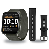 Garmin Venu X1 Smartwatch + Quick Release 24mm Band Package — Moss / Titanium
