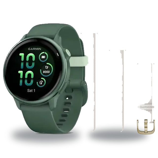 Garmin vivoactive 6 Smartwatch + Quick Release 20mm Band Package — includes Garmin vívoactive 6 AMOLED GPS Fitness Smartwatc…