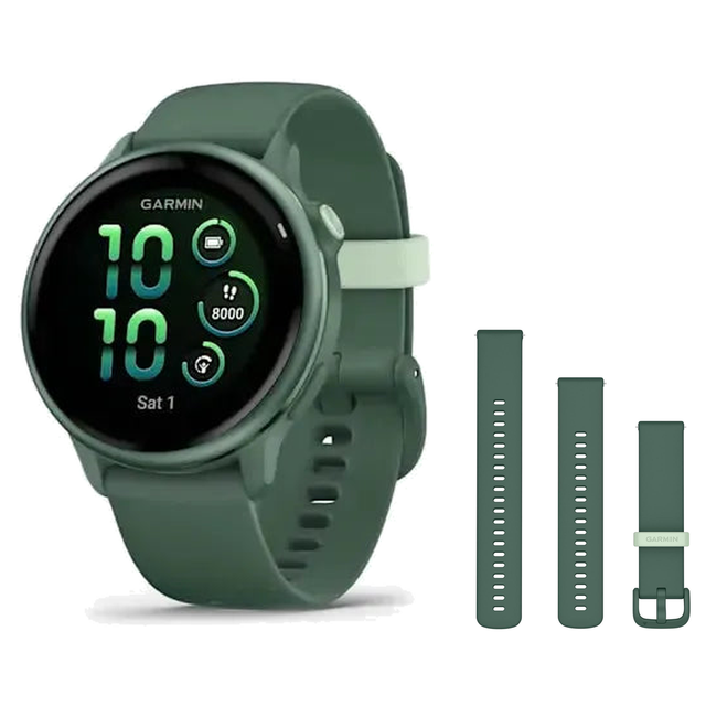 Garmin vivoactive 6 Smartwatch + Quick Release 20mm Band Package — includes Garmin vívoactive 6 AMOLED GPS Fitness Smartwatc…