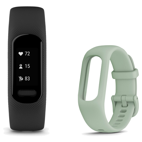 Garmin vivosmart 5 Tracker + Replacement Band Package — includes Garmin vívosmart 5 Fitness & Activity Tracker Smartwatch, G…