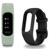 Garmin vivosmart 5 Tracker + Replacement Band Package — Cool Mint, S/M (Small / Medium)
