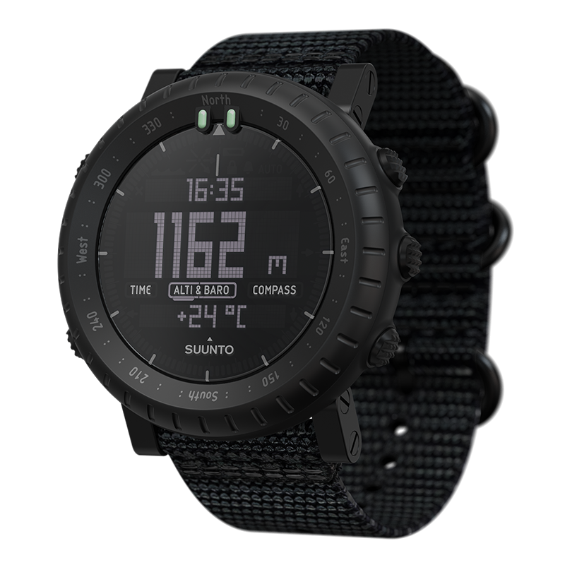 Suunto Core Alpha Stealth Outdoor Watch