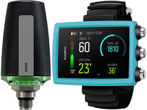 Suunto Eon Core Wrist Dive Computer w/ Transmitter And USB-Aqua Blue-