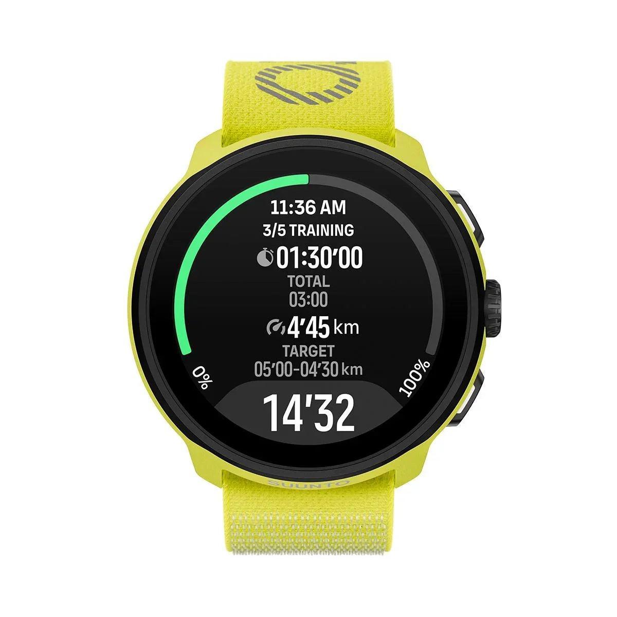 Suunto Run interval training
