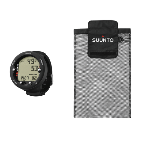 Suunto Zoop Novo with Suunto Mesh Debris Beach Cleanup Bag-Black-