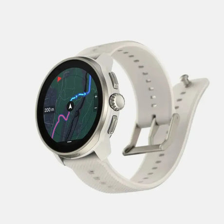 Suunto Race S Powder Gray map route