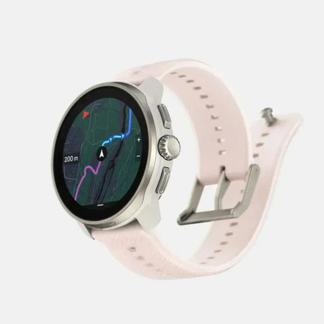 Suunto Race S Powder Pink map route