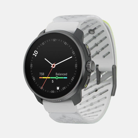 Suunto Race S Titanium Canary perspective quarter