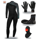 Bare Elate 5mm Thermal Package – Womens Wetsuit + Hood + Gloves + Boots