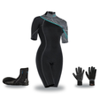 Bare Elate 2mm Warm Water Package – Womens Shorty + Gloves + Boots