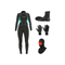 Bare Evoke 7mm Thermal Package – Womens Wetsuit + Hood + Gloves + Boots — Aqua